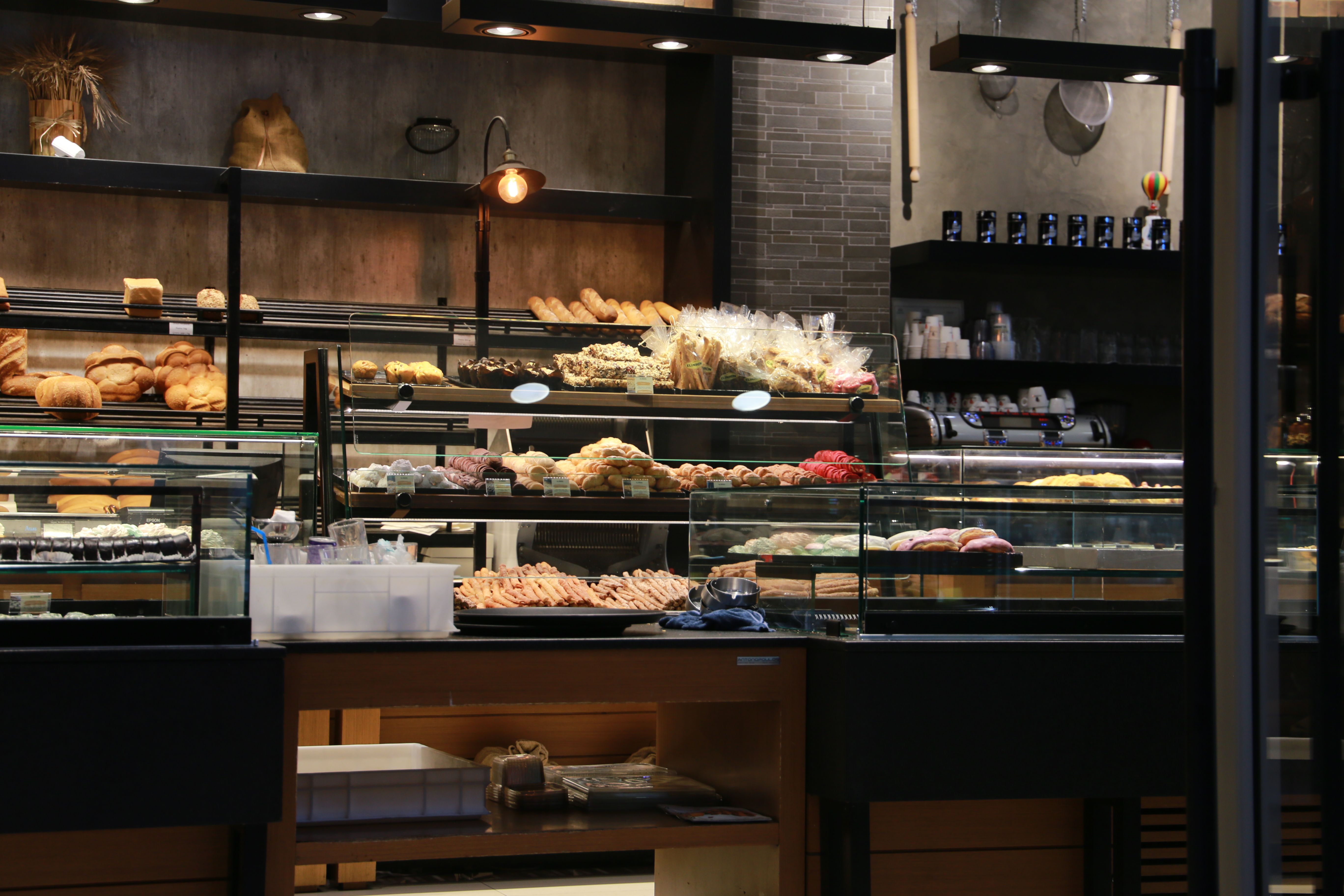 パン屋の改修 店内
